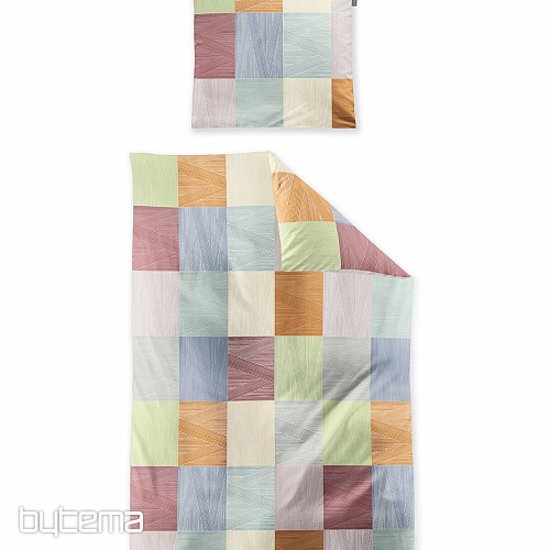 Luxury flannel bedding IRISETTE KOALA 8506-90 MULTI CHECK