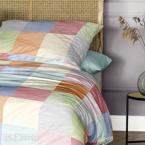 Luxury flannel bedding IRISETTE KOALA 8506-90 MULTI CHECK