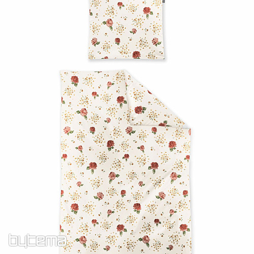 Luxury flannel bedding IRISETTE KOALA 8627-60 ROSE RED