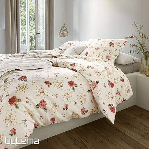 Luxury flannel bedding IRISETTE KOALA 8627-60 ROSE RED