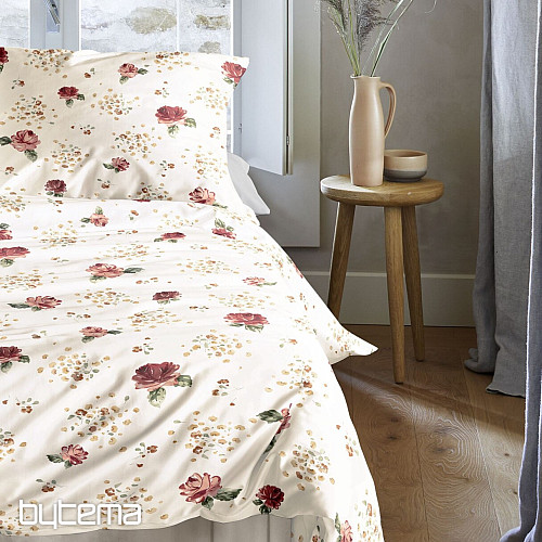 Luxury flannel bedding IRISETTE KOALA 8627-60 ROSE RED