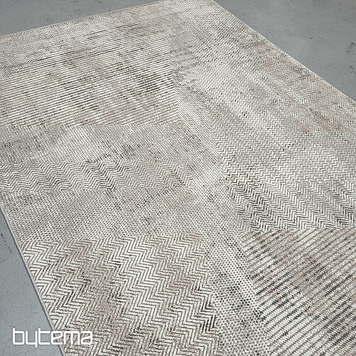 Piece carpet BOHO waves and lines