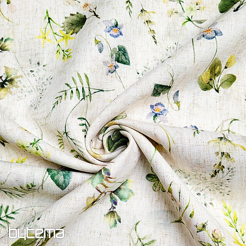 Decorative fabric SPRING VIOLETTS