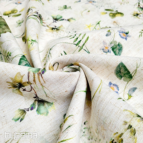 Decorative fabric SPRING VIOLETTS