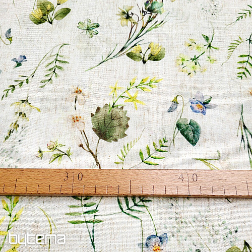 Decorative fabric SPRING VIOLETTS