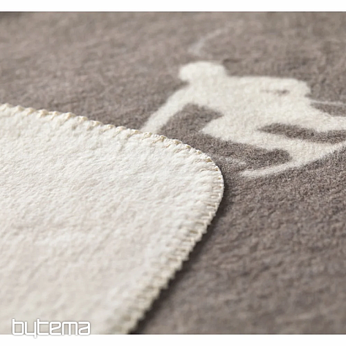 Blanket DF SAVONA SKIERS BEIGE