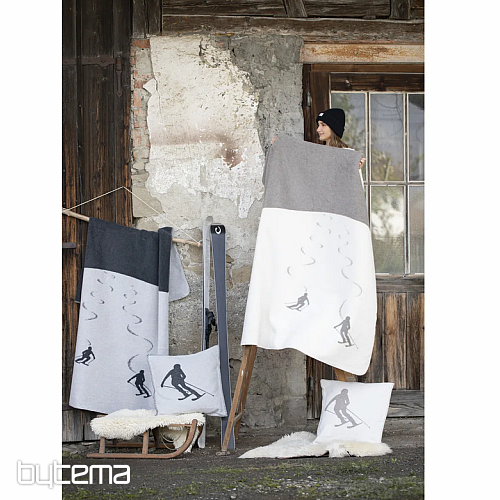 Blanket DF SAVONA SKIERS BEIGE