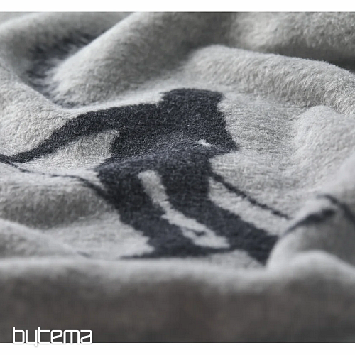 Blanket DF SAVONA SKIERS GREY