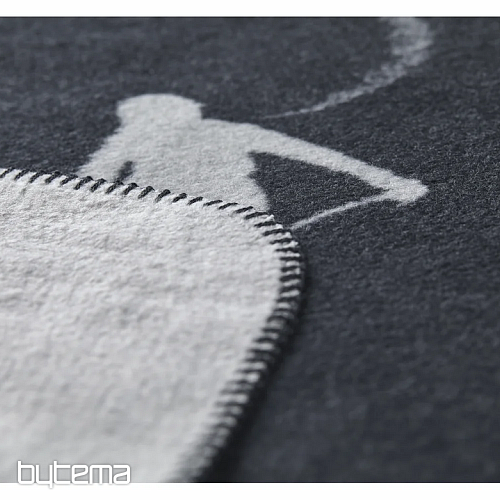 Blanket DF SAVONA SKIERS GREY