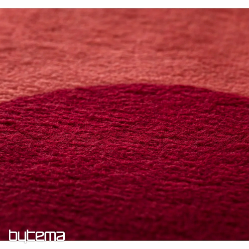 Blanket DF SAVONA HEART RED