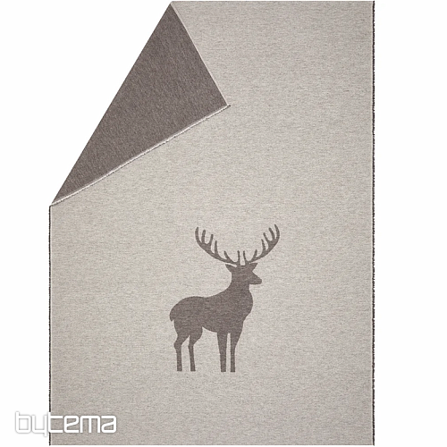 Blanket DF LUCA DEER BEIGE