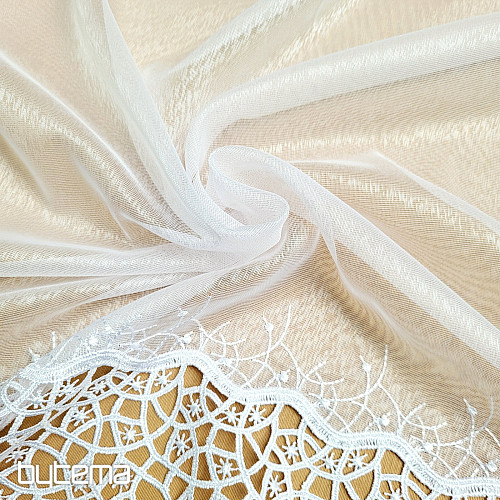 Luxury curtain GERSTER 11592 WHITE