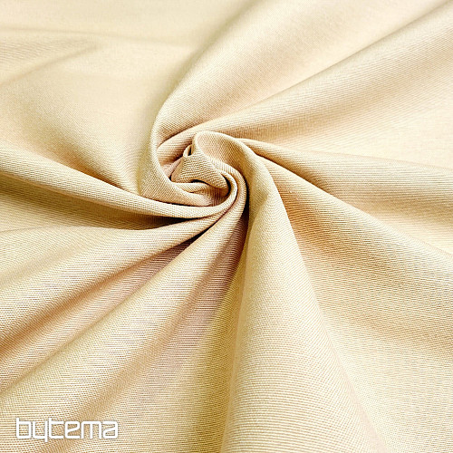 Decorative fabric, single color LISO 901, ocher