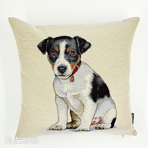 Tapestry pillowcase JACK RUSSEL TERIER