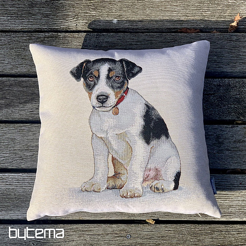 Tapestry pillowcase JACK RUSSEL TERIER