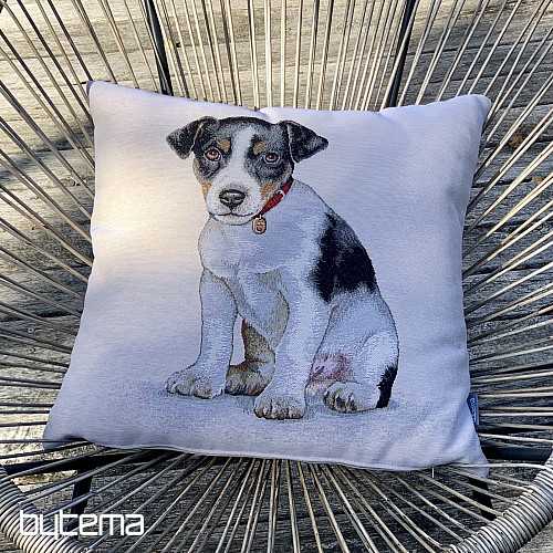 Tapestry pillowcase JACK RUSSEL TERIER