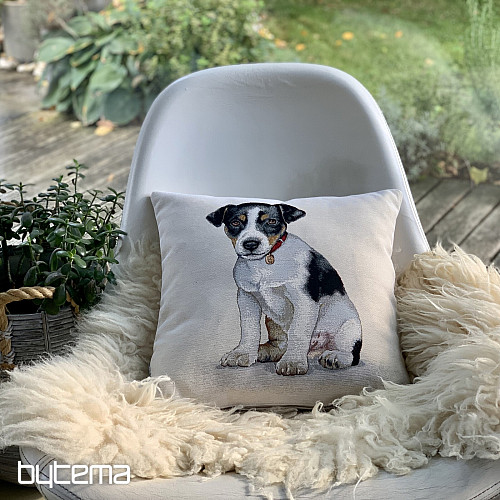 Tapestry pillowcase JACK RUSSEL TERIER