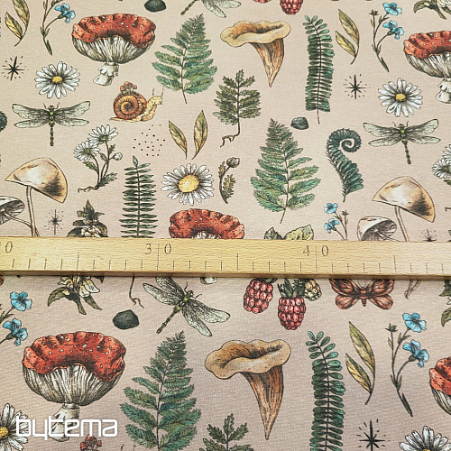 Decorative fabric AUTUMN IN THE FOREST