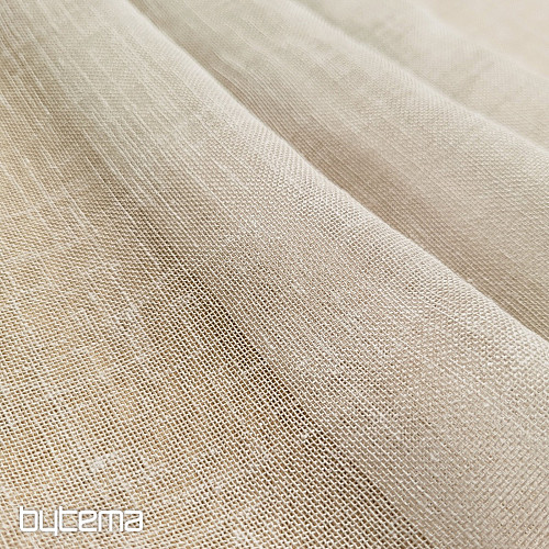 Luxury curtain GERSTER 11334 gray-beige