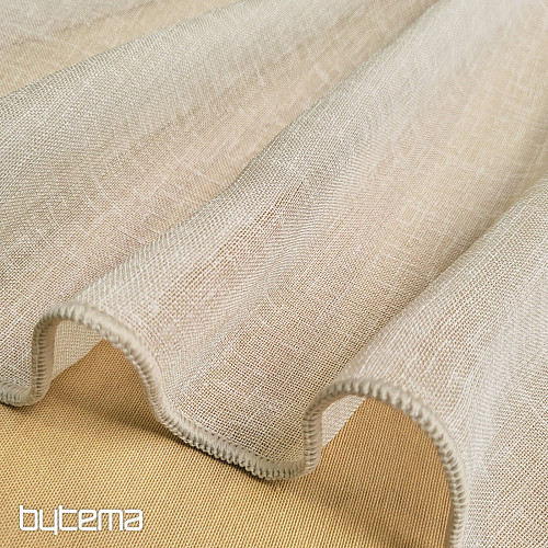 Luxury curtain GERSTER 11334 gray-beige