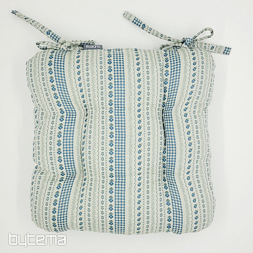SEAT CUSHION TOSCANA VALERY RIGA stripe blue