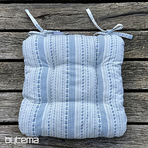 SEAT CUSHION TOSCANA VALERY RIGA stripe blue