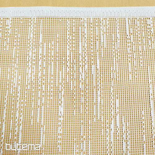 Jacquard curtain V2503 white