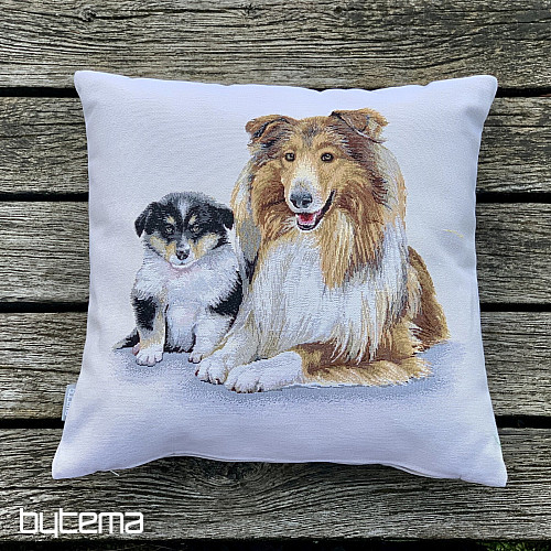 Tapestry cover COLLI AND PUPPY