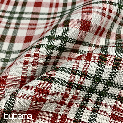 Christmas tablecloth and scarf SCOTTISH SHELLEY CHECK