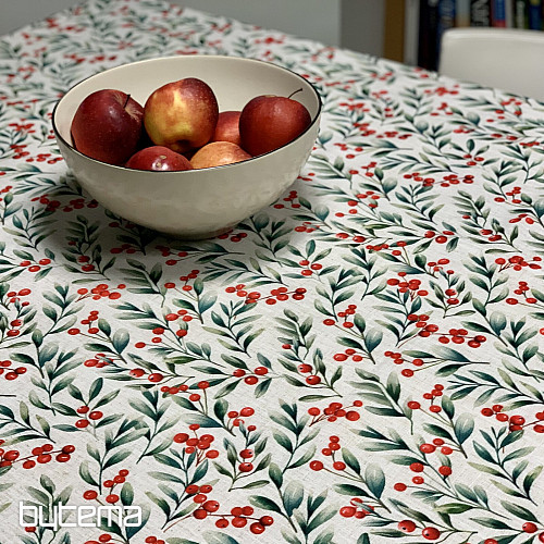 Decorative tablecloth CHRISTMAS BERRIES