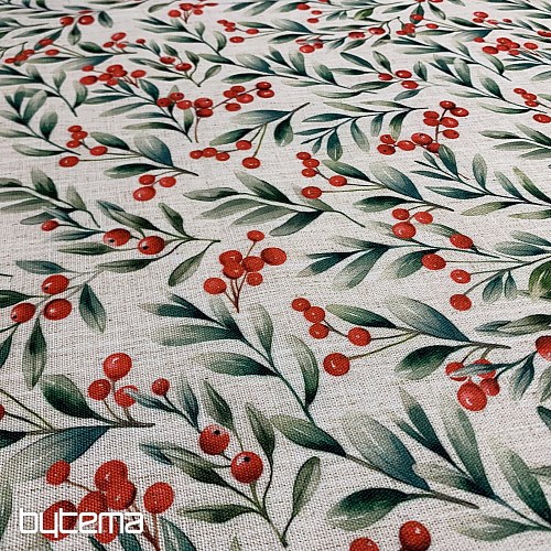 Decorative tablecloth CHRISTMAS BERRIES