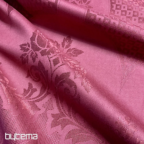 Tablecloth DAMASK burgundy 120x140