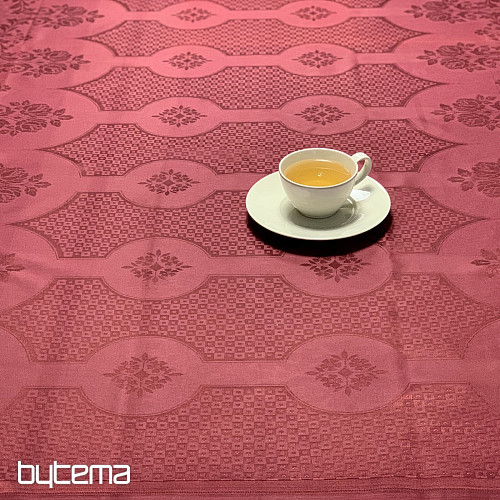 Tablecloth DAMASK burgundy 120x140