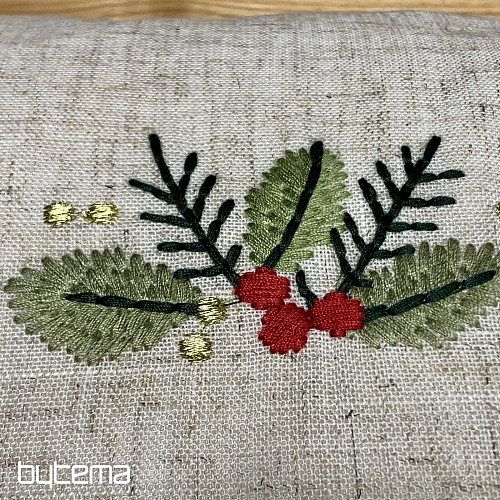 Embroidered cover COLORFUL Twigs
