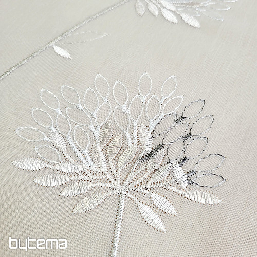 Luxury curtain GERSTER 11868 beige embroidery