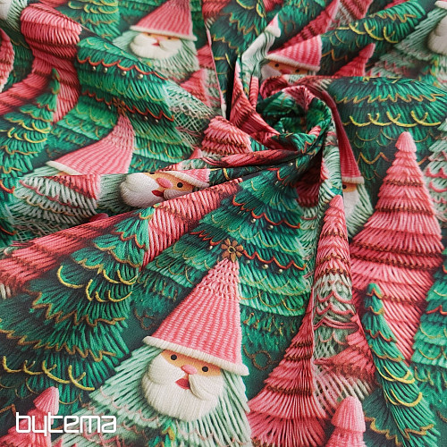 Cotton fabric CHRISTMAS ARTHUR