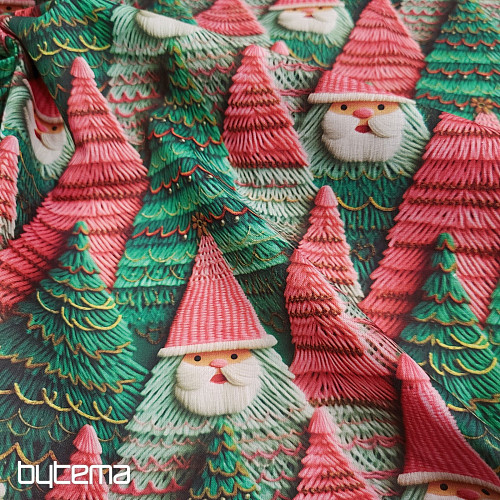 Cotton fabric CHRISTMAS ARTHUR