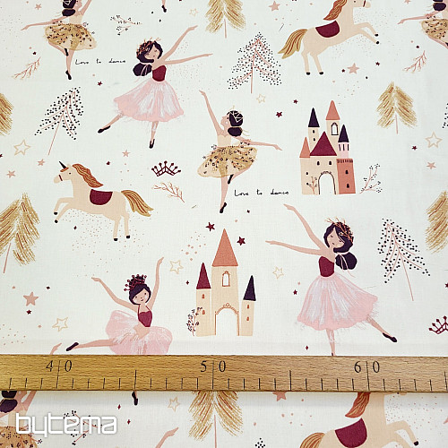 Cotton fabric DANCER