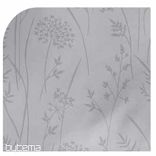 Luxurious cotton damask RIO LIGHT GREY