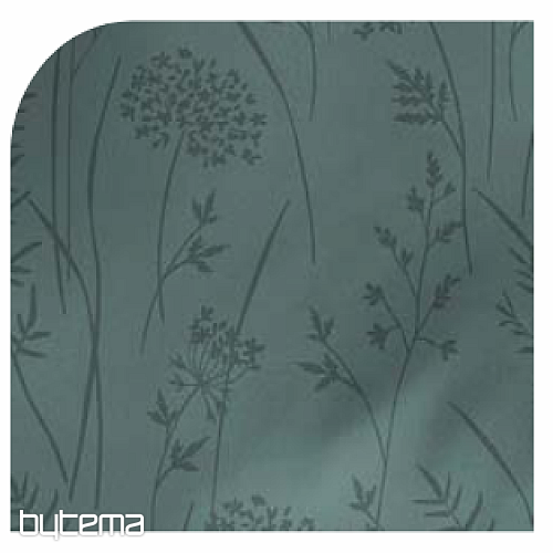 Luxurious cotton damask RIO GREEN