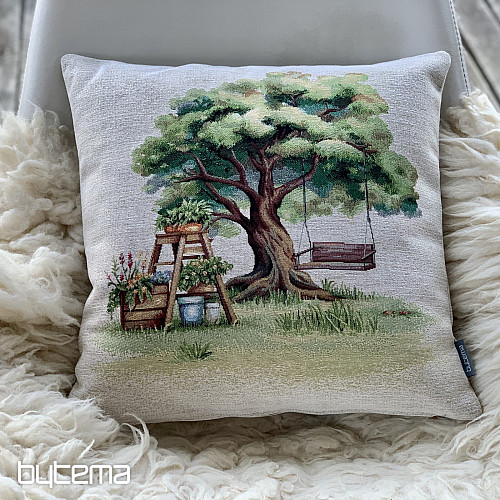 Tapestry pillowcase TREE SWING