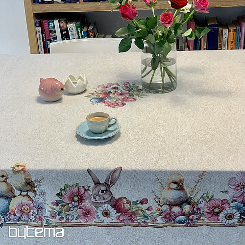 Tapestry tablecloth and scarf SPRING HOLIDAYS