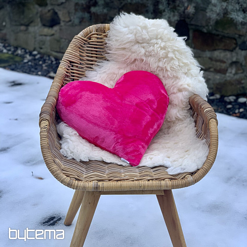 Pillow HEART PINK