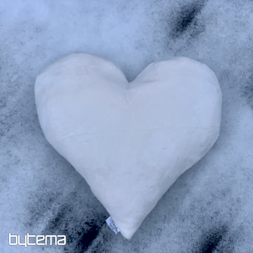 Pillow WHITE HEART