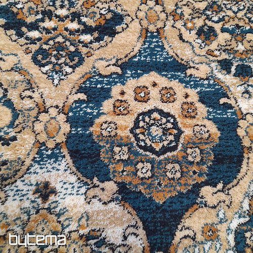 Luxury wool carpet ISFAHAN Forenza emerald/emerald