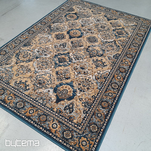 Luxury wool carpet ISFAHAN Forenza emerald/emerald
