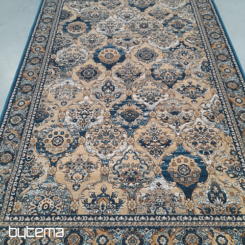 Luxury wool carpet ISFAHAN Forenza emerald/emerald