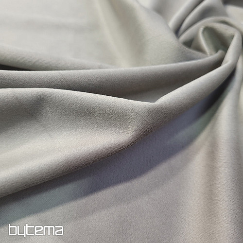 Luxurious monochrome designer decorative fabric GERSTER 77042/0040 BEIGE GREY