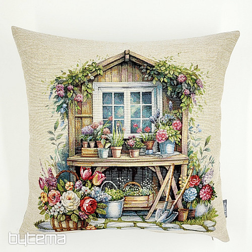 Tapestry pillowcase GARDEN HOUSE