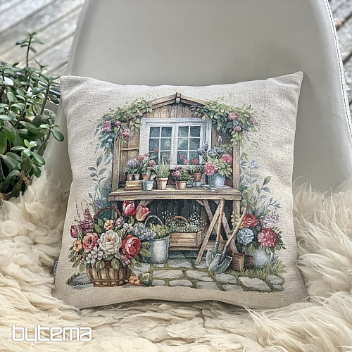 Tapestry pillowcase GARDEN HOUSE